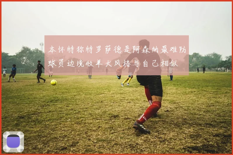 本怀特称特罗萨德是阿森纳最难防球员边境牧羊犬风格与自己相似